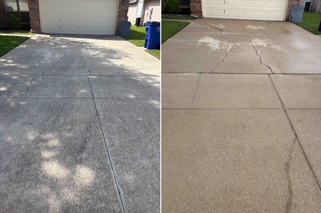 Superior Driveway Washing in Mansfield, TX